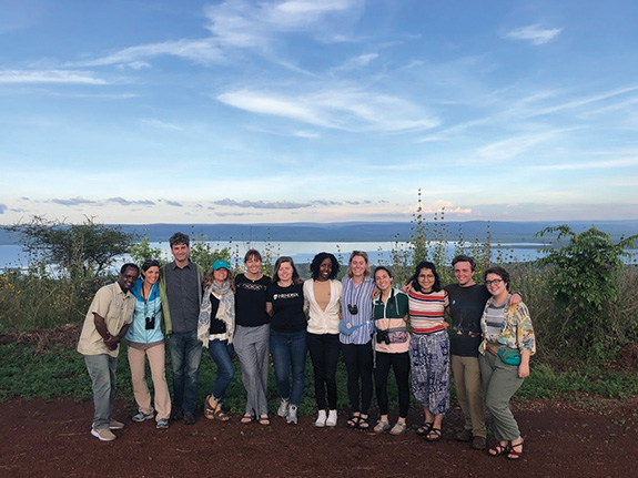 The 2019 Service-Learning group who made the trip to Gashora, Rwanda